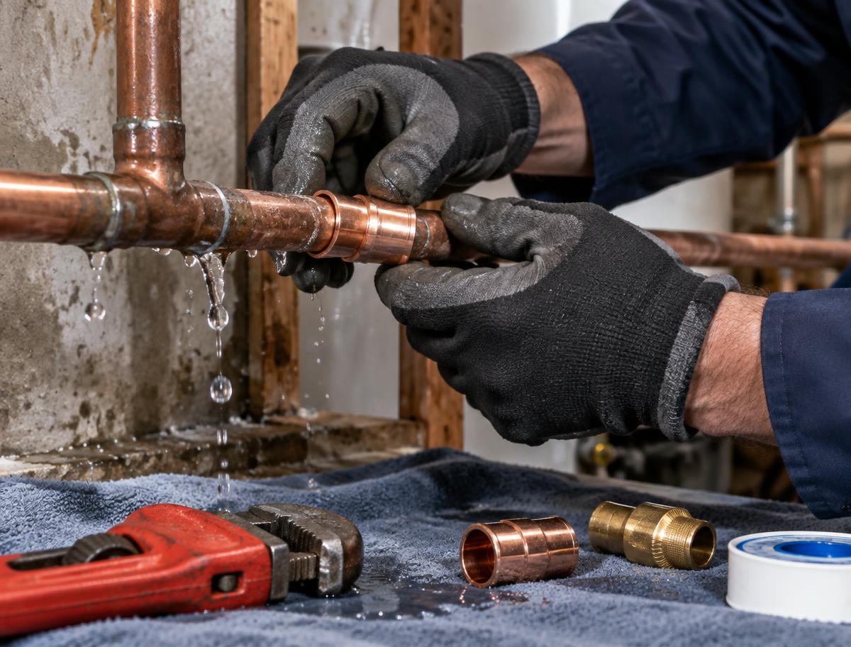 Burst-pipe repair